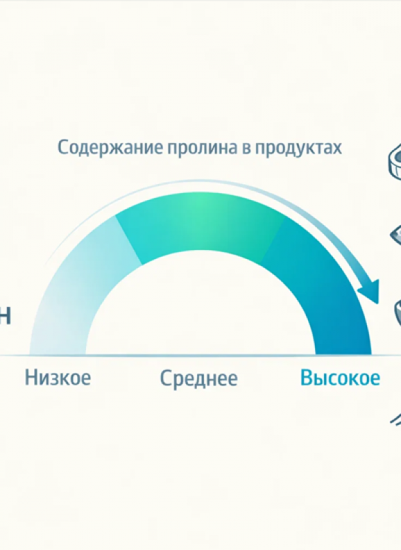 В чём содержится пролин: основные источники аминокислоты